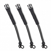 3 ремешка с клипсами и утяжками  Dirty Rigger